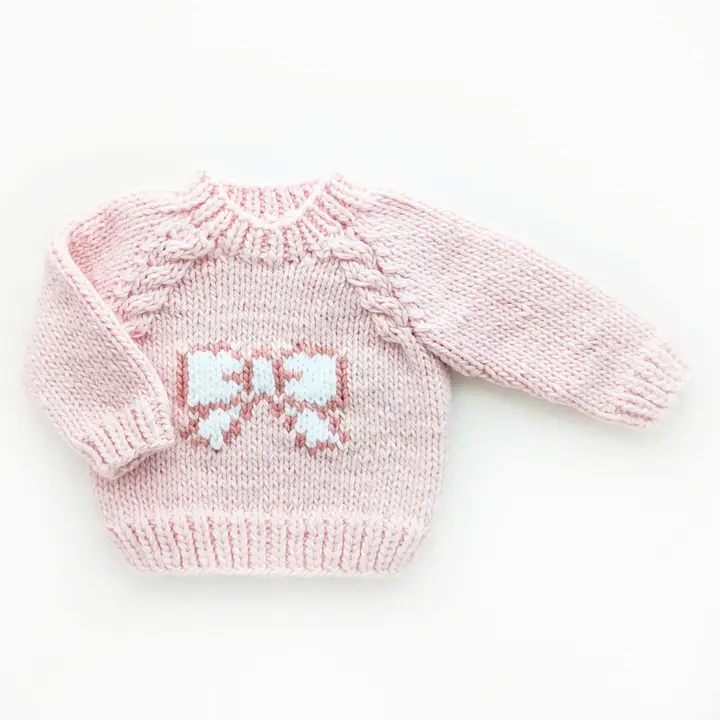 Huggalugs Huggalugs Bow Sweater