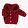 Huggalugs Huggalugs Fur Collar Cardigan