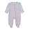 kissy kissy Kissy Kissy Rose Renaissance Stripe Zip Footie