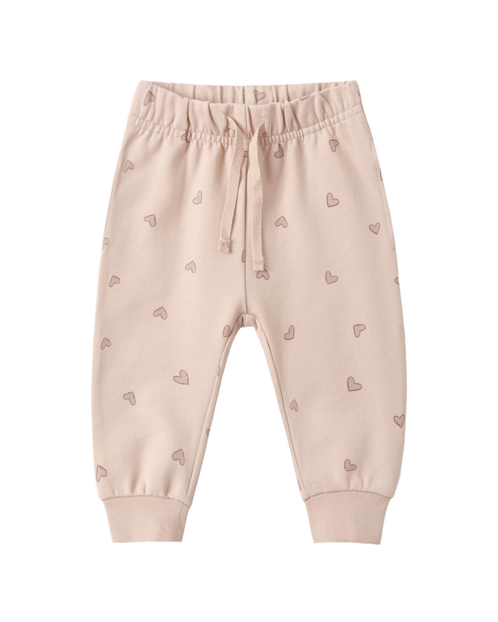 Quincy Mae Quincy Mae Hearts Relaxed Sweatshirt Set