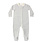 Quincy Mae Quincy Mae Cloud Stripe Long Sleeve Sleeper Footie