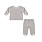 Quincy Mae Quincy Mae Slate Stripe Cozy Set