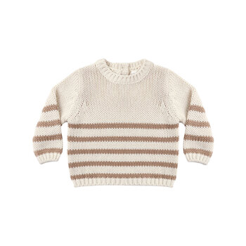 Quincy Mae Quincy Mae Stripe Rex Sweater