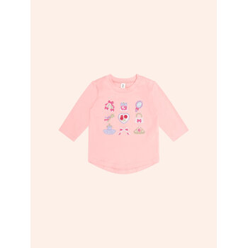 Huxbaby Huxbaby Ballerina Hux Embroidered Tee
