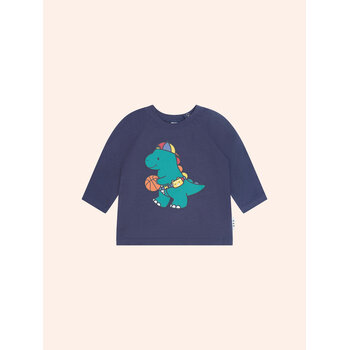 Huxbaby Huxbaby Baller Dino Raglan Top