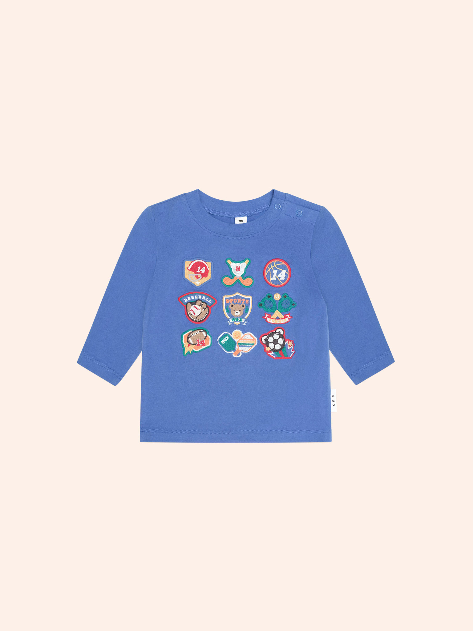 Huxbaby Huxbaby Vintage Sport Hux Embroidered Tee