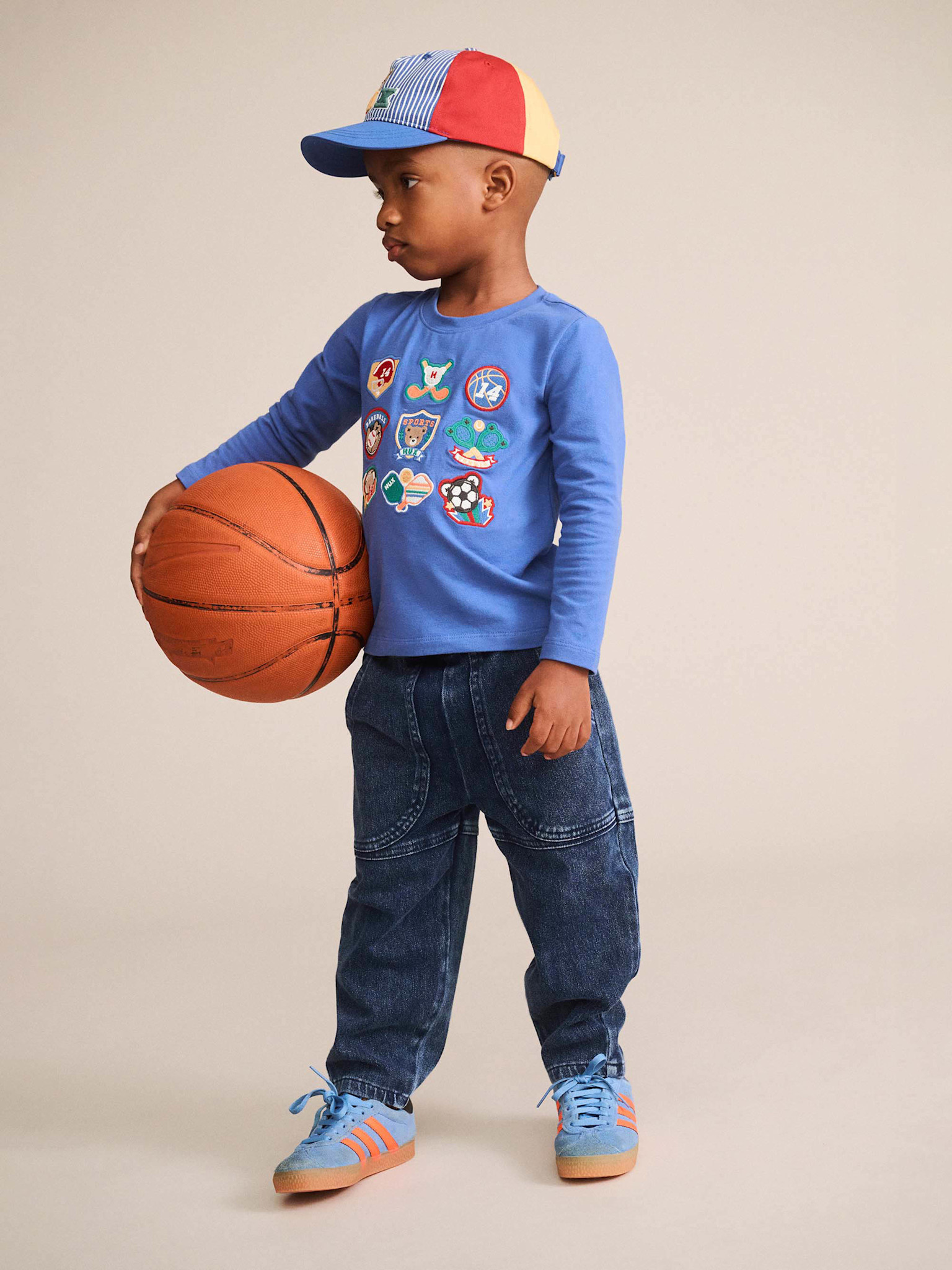 Huxbaby Huxbaby Vintage Sport Hux Embroidered Tee