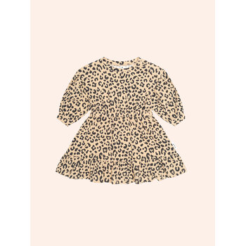 Huxbaby Huxbaby Leopard Dolman Sleeve Swing Dress