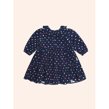 Huxbaby Huxbaby Heart Cord Collar Dress