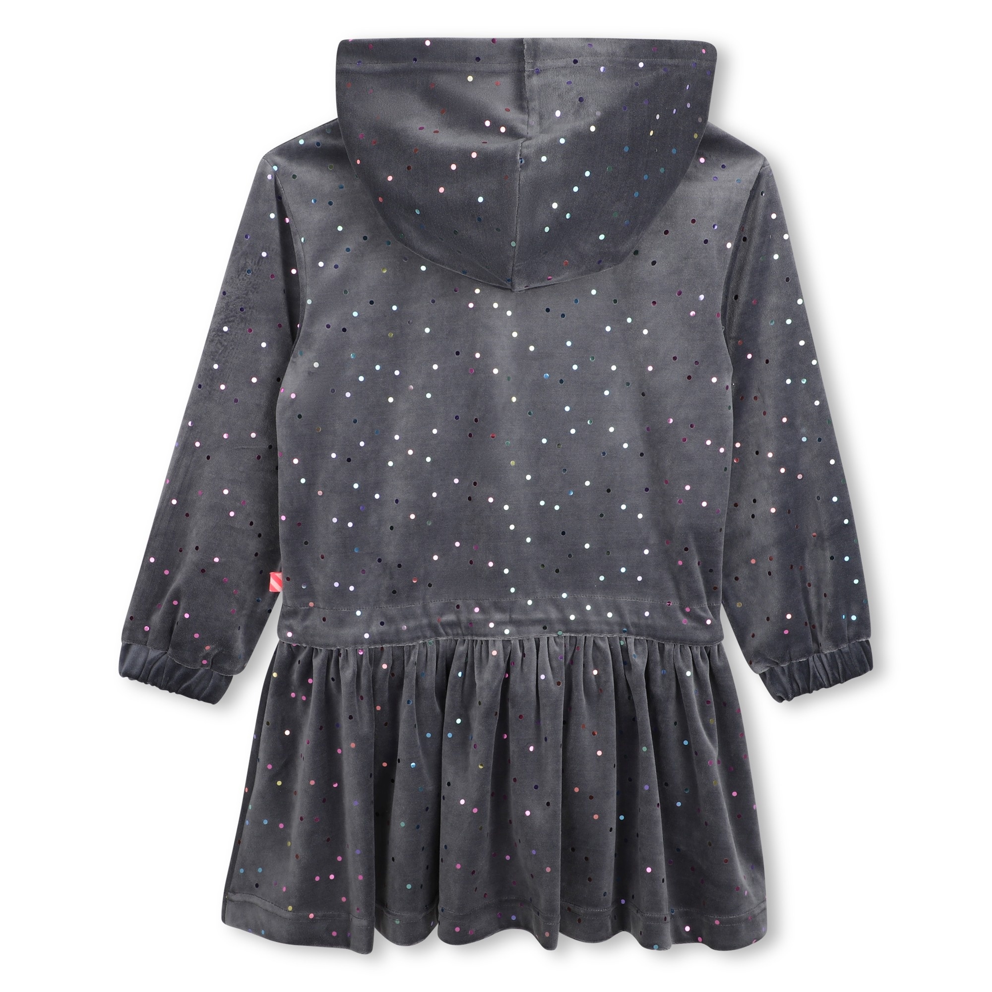 Billieblush Billieblush Embellished Velvet Hooded Dress