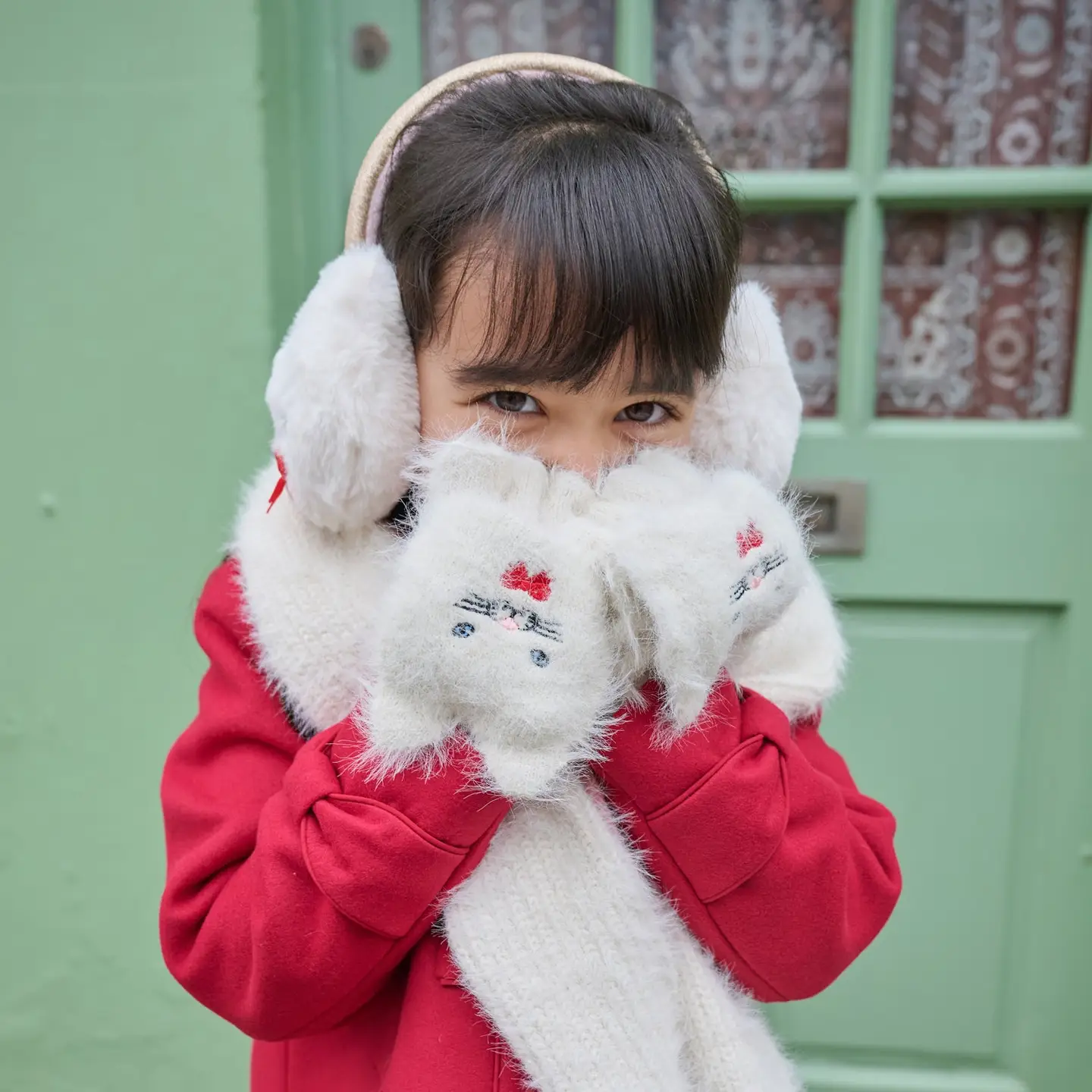 Rockahula Cute Kitten Fluffy Gloves