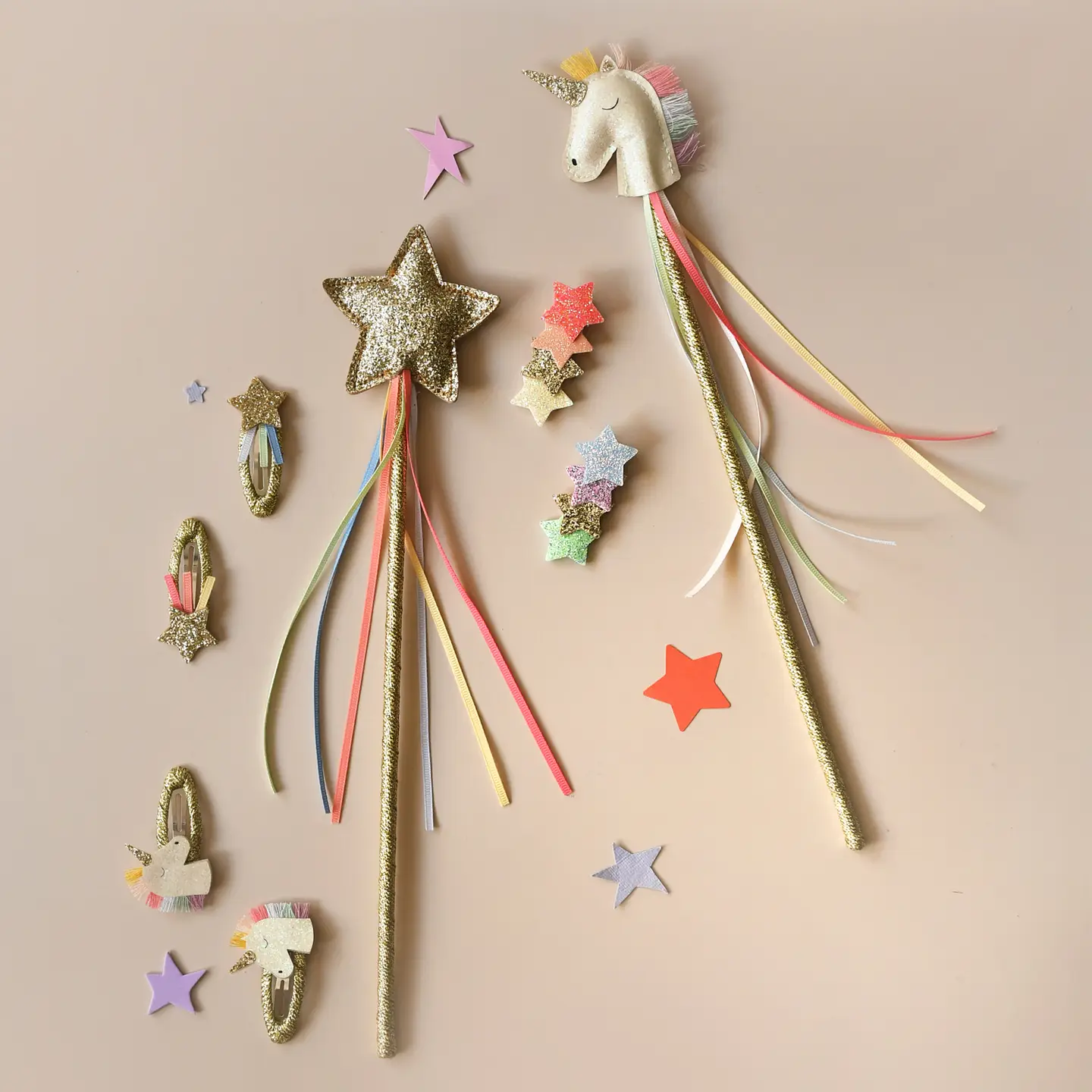 Rockahula Rainbow Glitter Star Wand