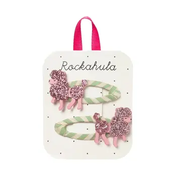 Rockahula Pretty in Pink Poodle Clips