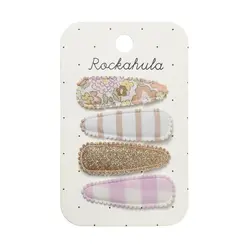 Rockahula Fairytale Floral Fabric Clip Set