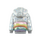 Lola & the Boys Lola & The Boys Hologram Rainbow Puffer