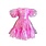 Lola & the Boys Lola & The Boys Crystal Pink Hologram Dress