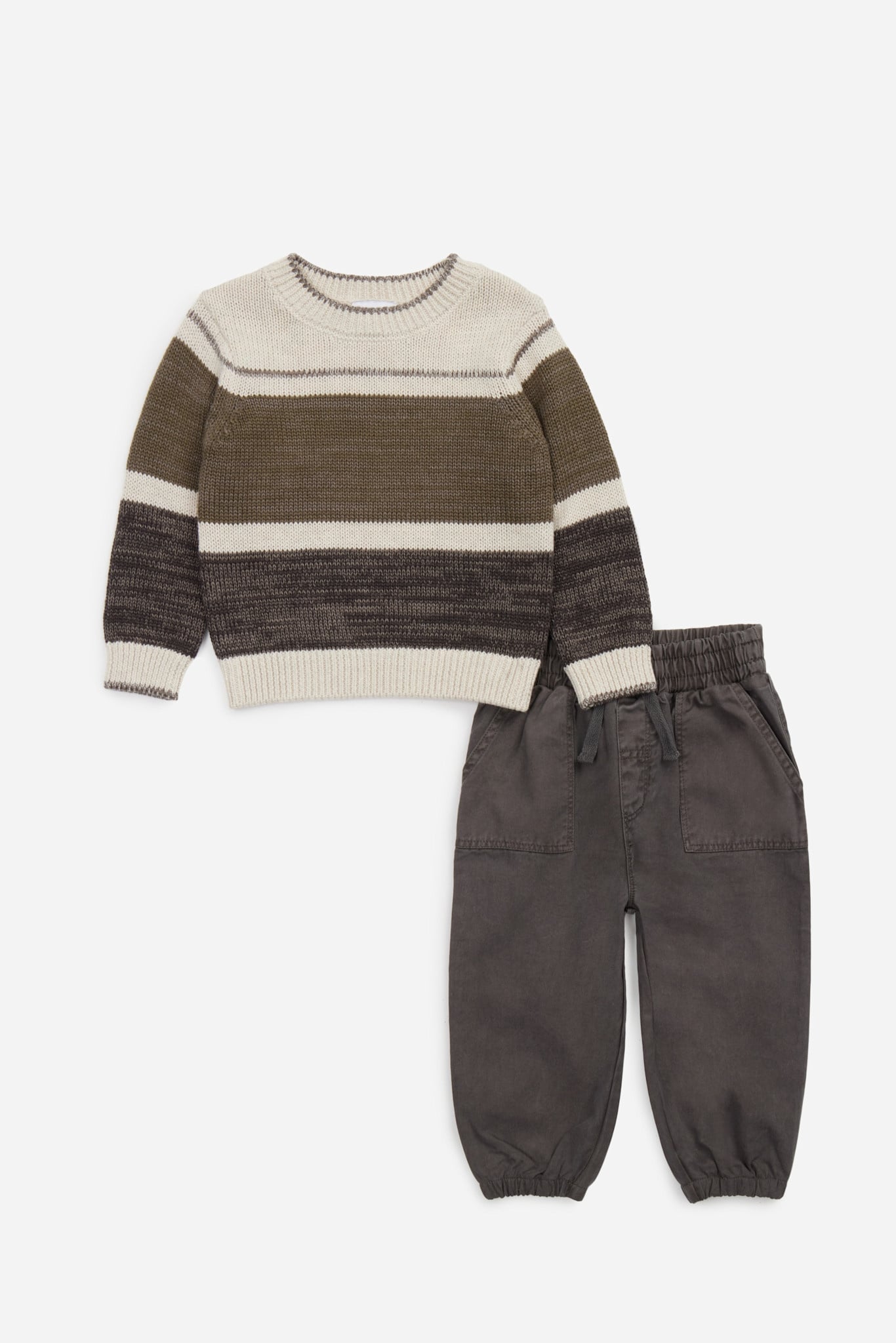 Splendid Splendid Stone Stripe Crewneck Set