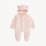 Magnetic Me Magnetic Me Pink Blossom Minky Bear Footie