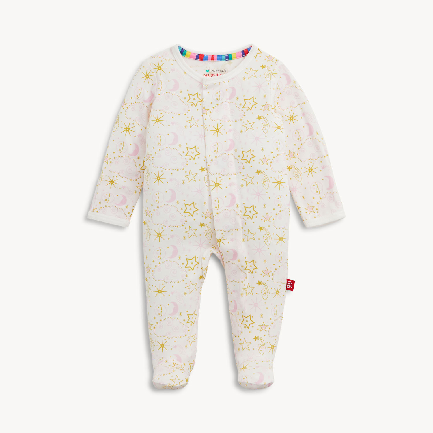 Magnetic Me Magnetic Me Star Signs Pink Modal Footie