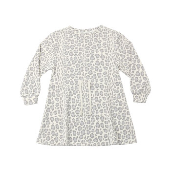 Rylee and Cru Rylee & Cru Blue Leopard Tate Dress