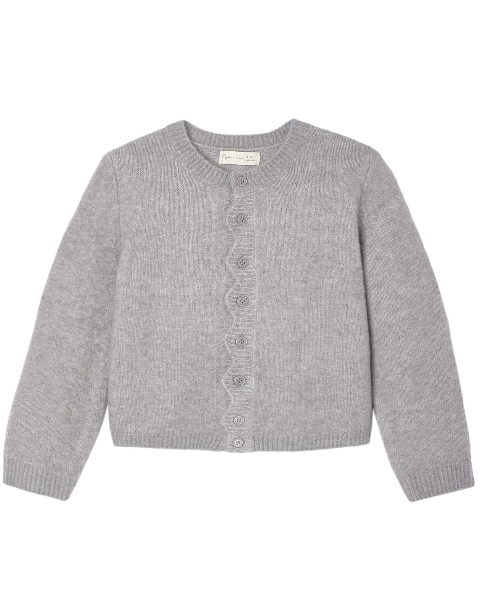 Rylee and Cru Rylee & Cru Scallop Cardigan