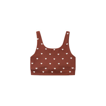 Rylee and Cru Rylee & Cru Brick Hearts Swift Soft Bra