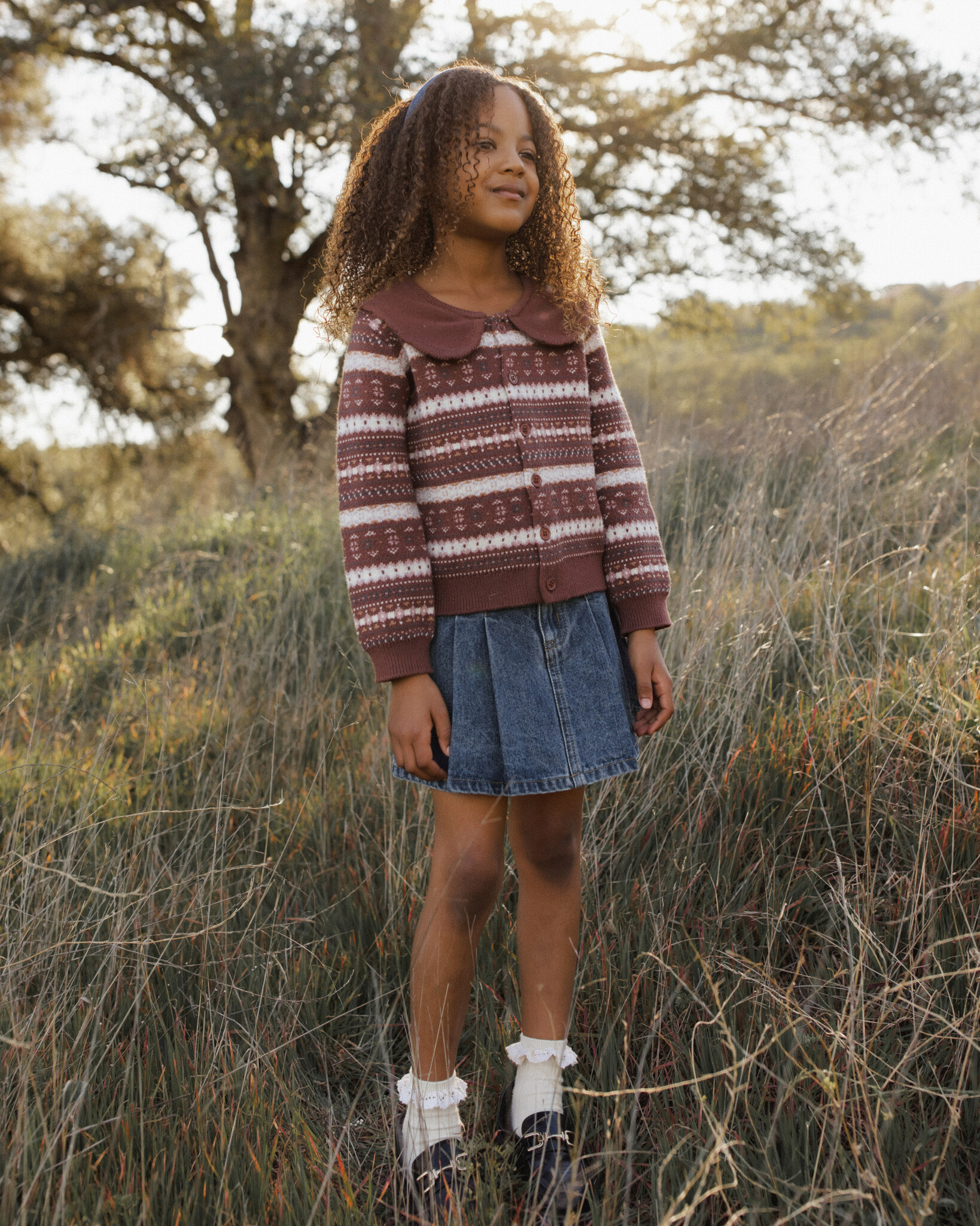 Rylee and Cru Rylee & Cru Fair Isle Cardigan
