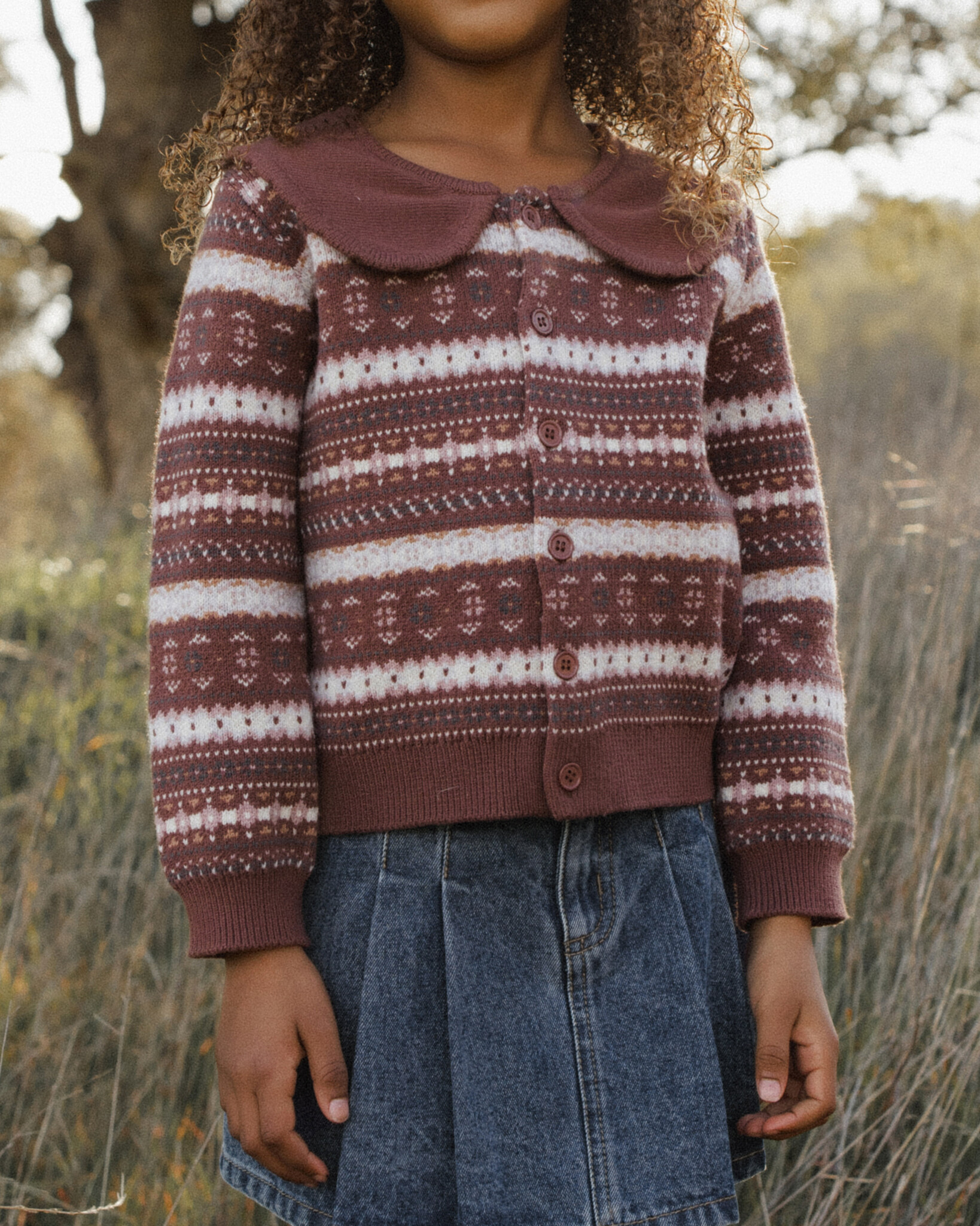 Rylee and Cru Rylee & Cru Fair Isle Cardigan