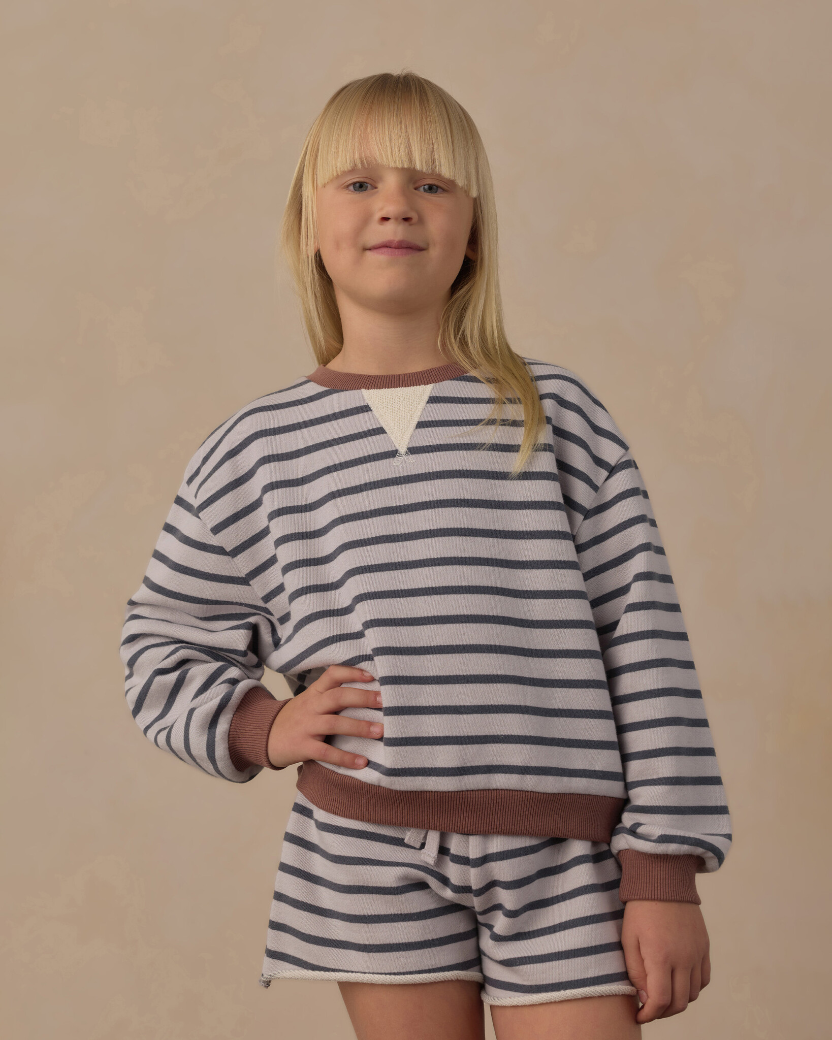 Rylee and Cru Rylee & Cru Midnight Stripe Legend Sweatshirt