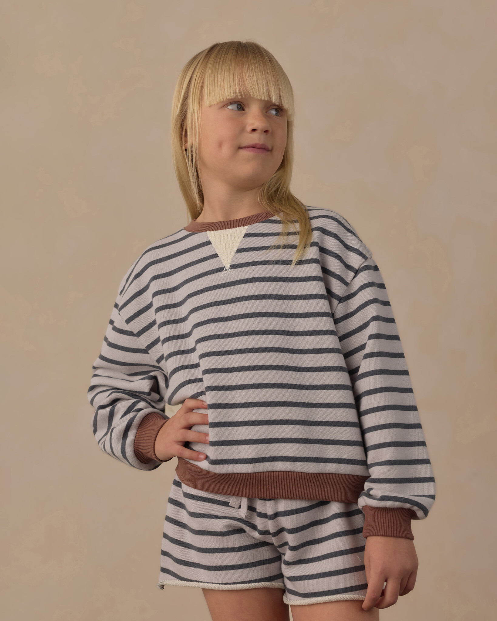 Rylee and Cru Rylee & Cru Midnight Stripe Legend Sweatshirt