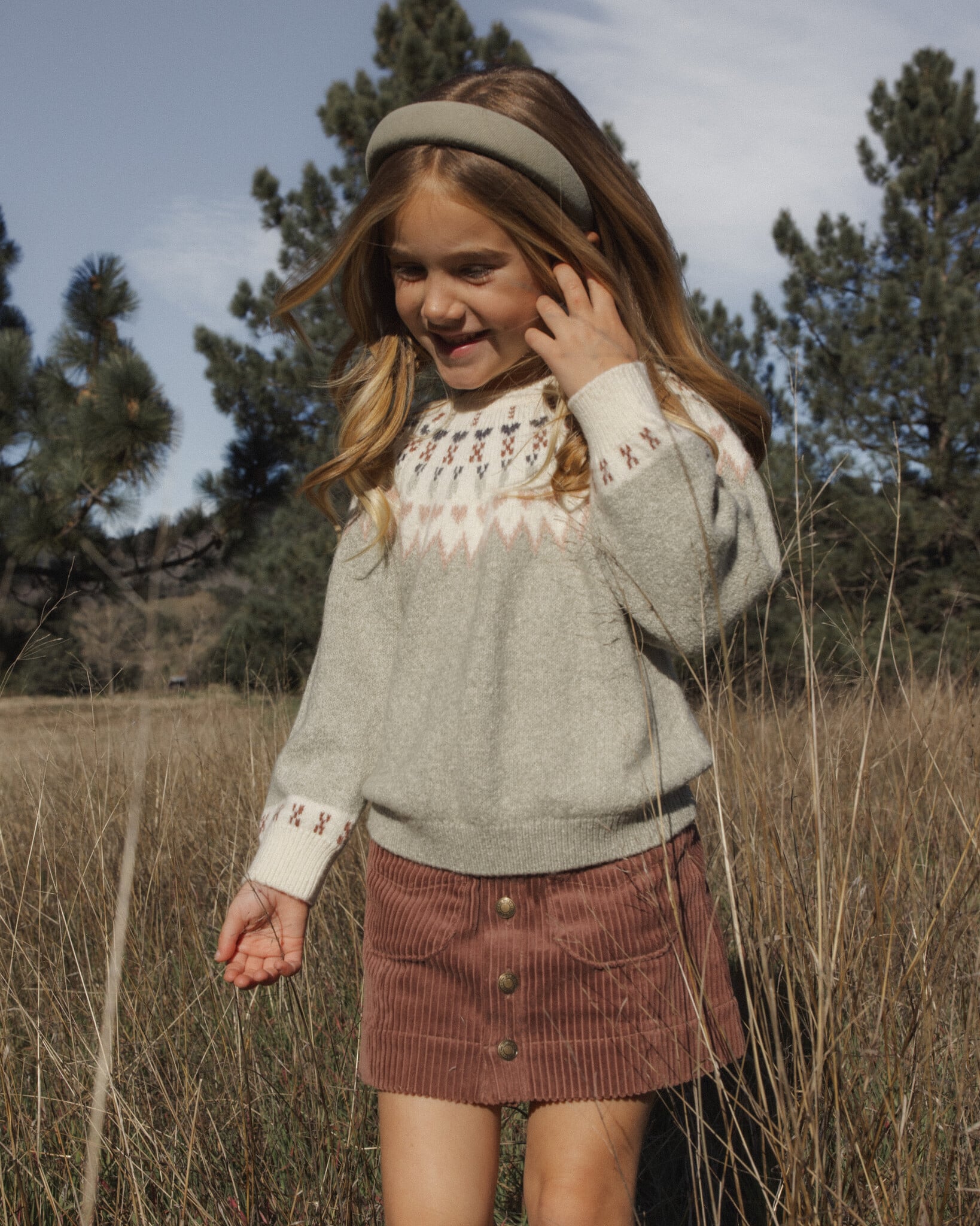 Rylee and Cru Rylee & Cru Fair Isle Sweater