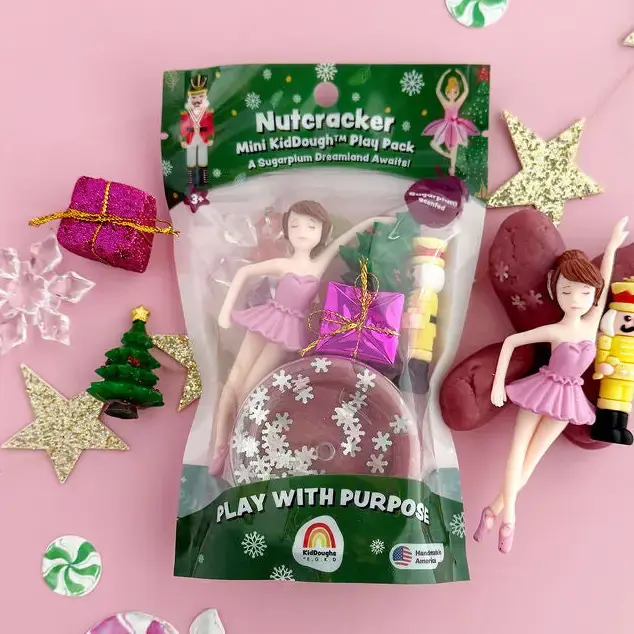 Earth Grown KidDoughs Nutcracker Mini Kiddough Play Pack