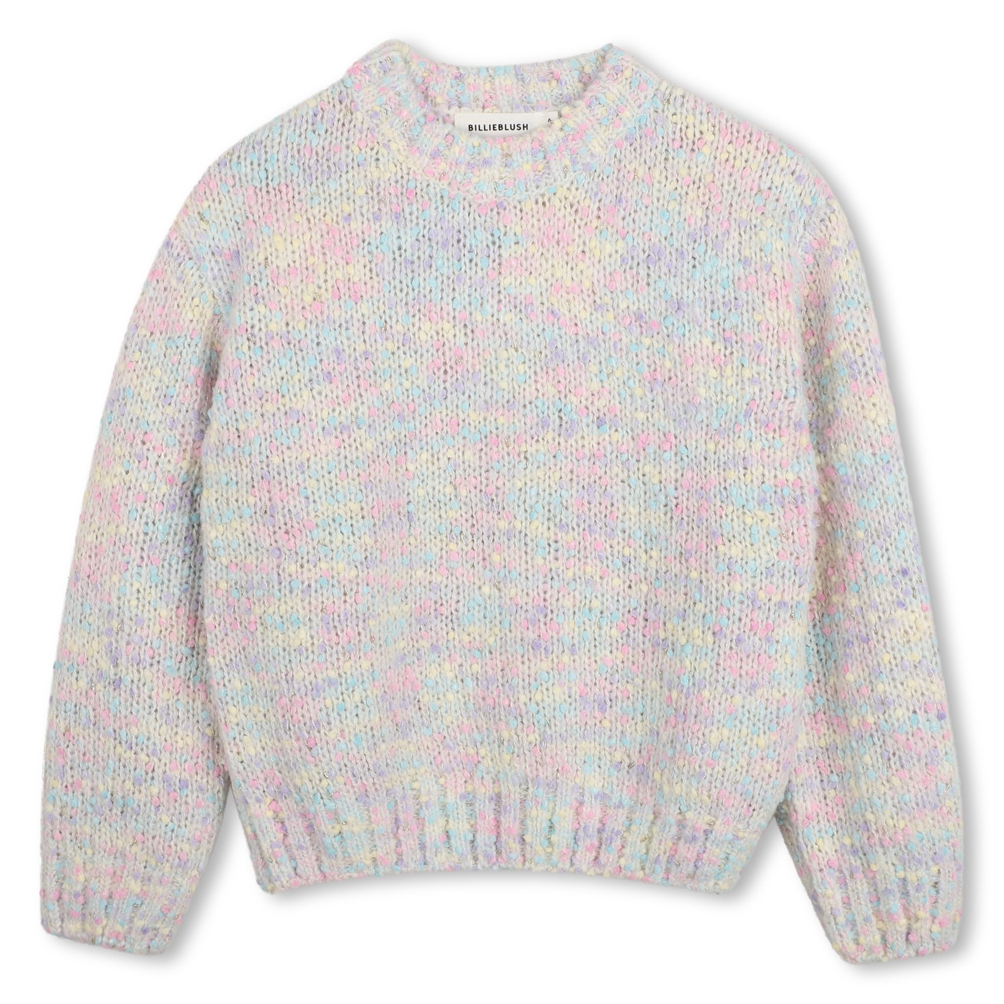 Billieblush Billieblush Multicolor Shiny Knit Sweater