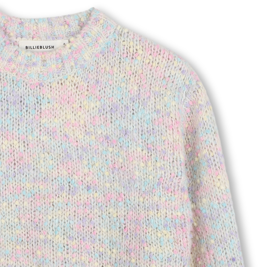 Billieblush Billieblush Multicolor Shiny Knit Sweater
