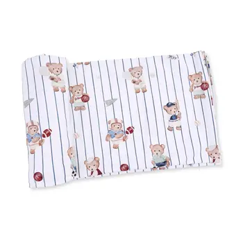 Angel Dear Angel Dear Sports Teddy Bears Swaddle Blanket