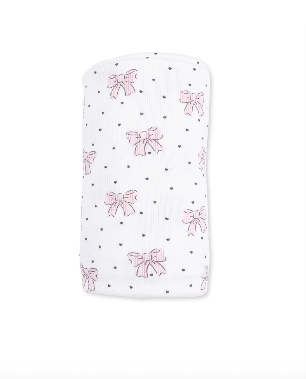 Angel Dear Angel Dear Bows And Hearts Swaddle Blanket