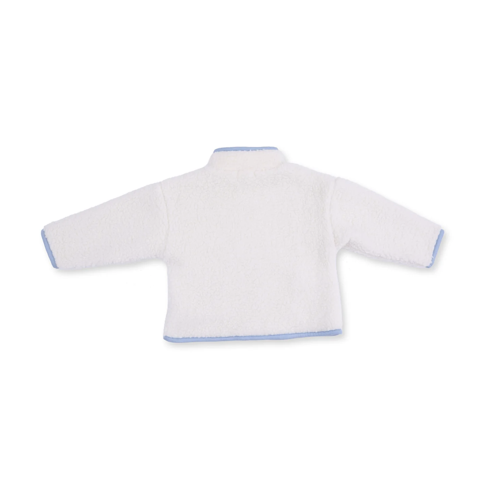 Angel Dear Angel Dear Sherpa Zip Jacket with Lining