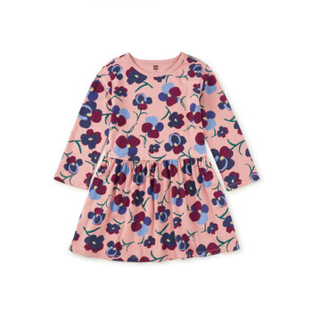 Tea Collection Tea Long Sleeve Skirted Dress