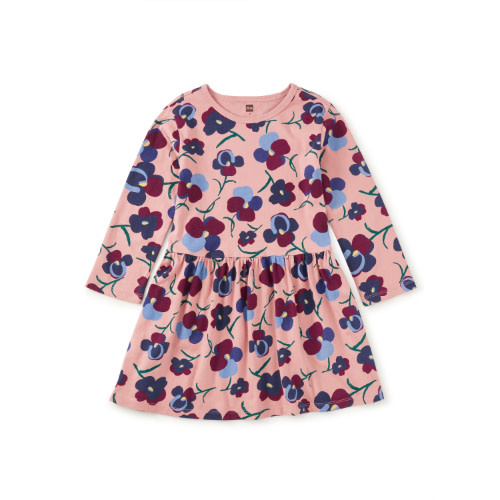 Tea Collection Tea Long Sleeve Skirted Dress
