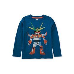Tea Collection Tea Go Go Robot Graphic Tee