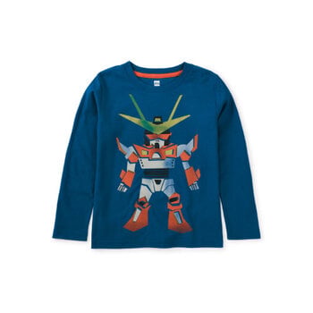 Tea Collection Tea Go Go Robot Graphic Tee