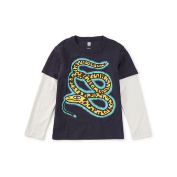 Tea Collection Tea Electric Snake Layered Tee