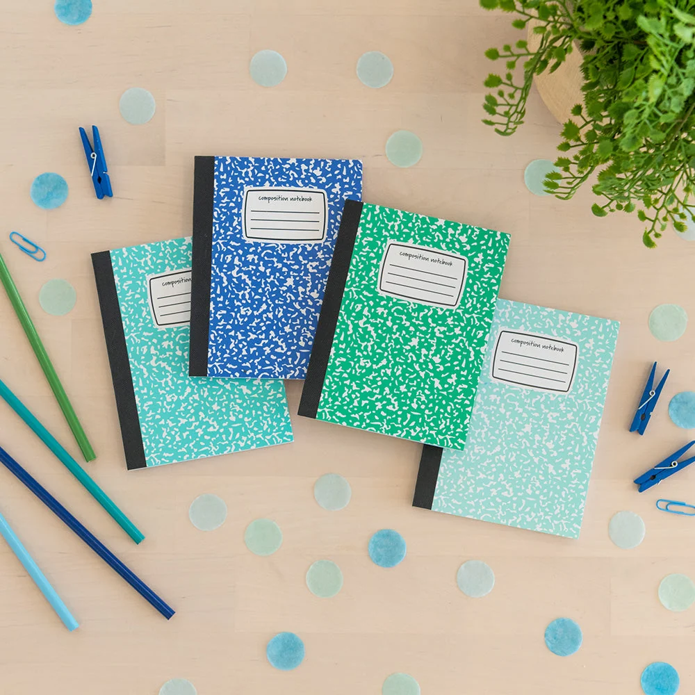 Daydream Society Cobalt Mini Composition Notebook