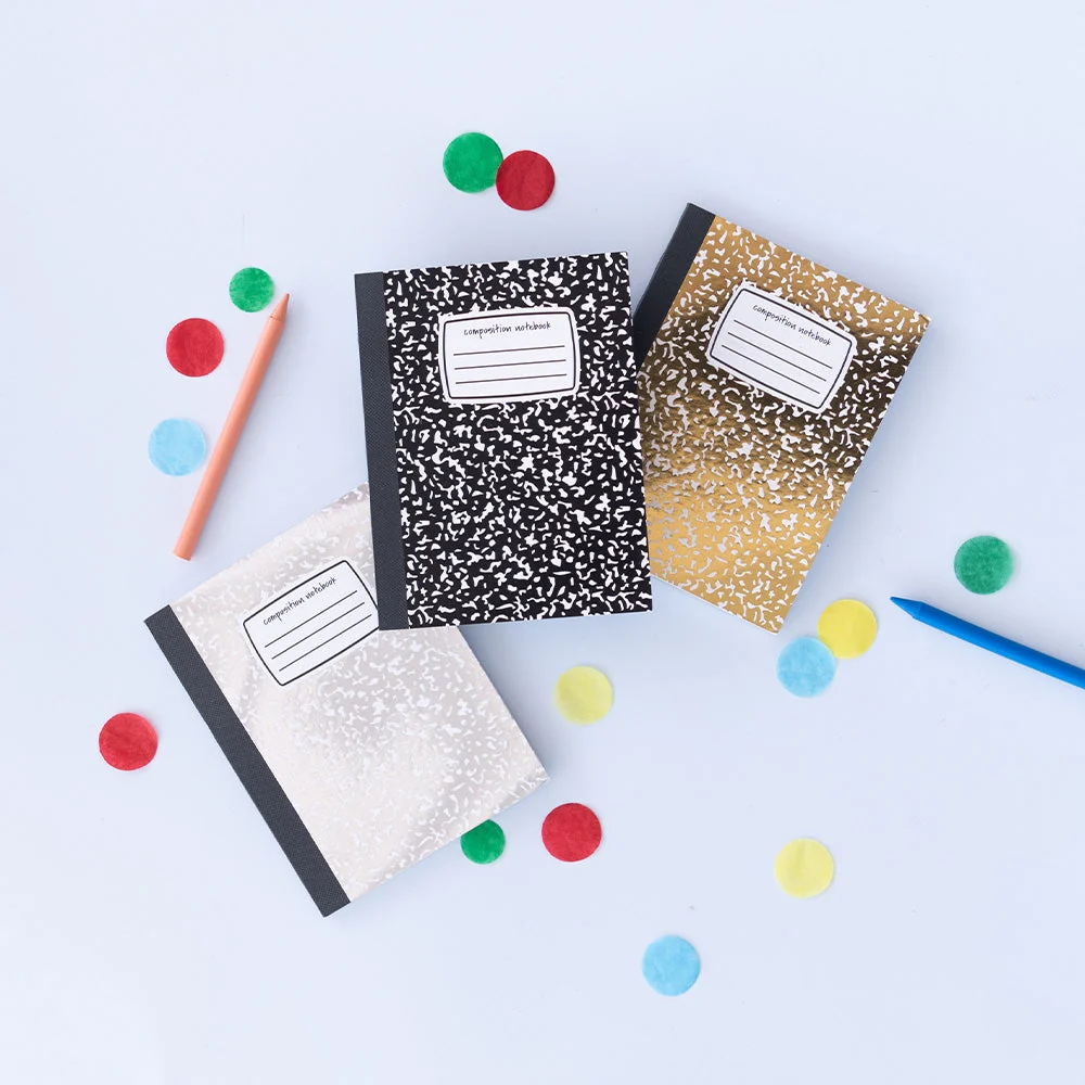 Daydream Society Gold Mini Composition Notebook