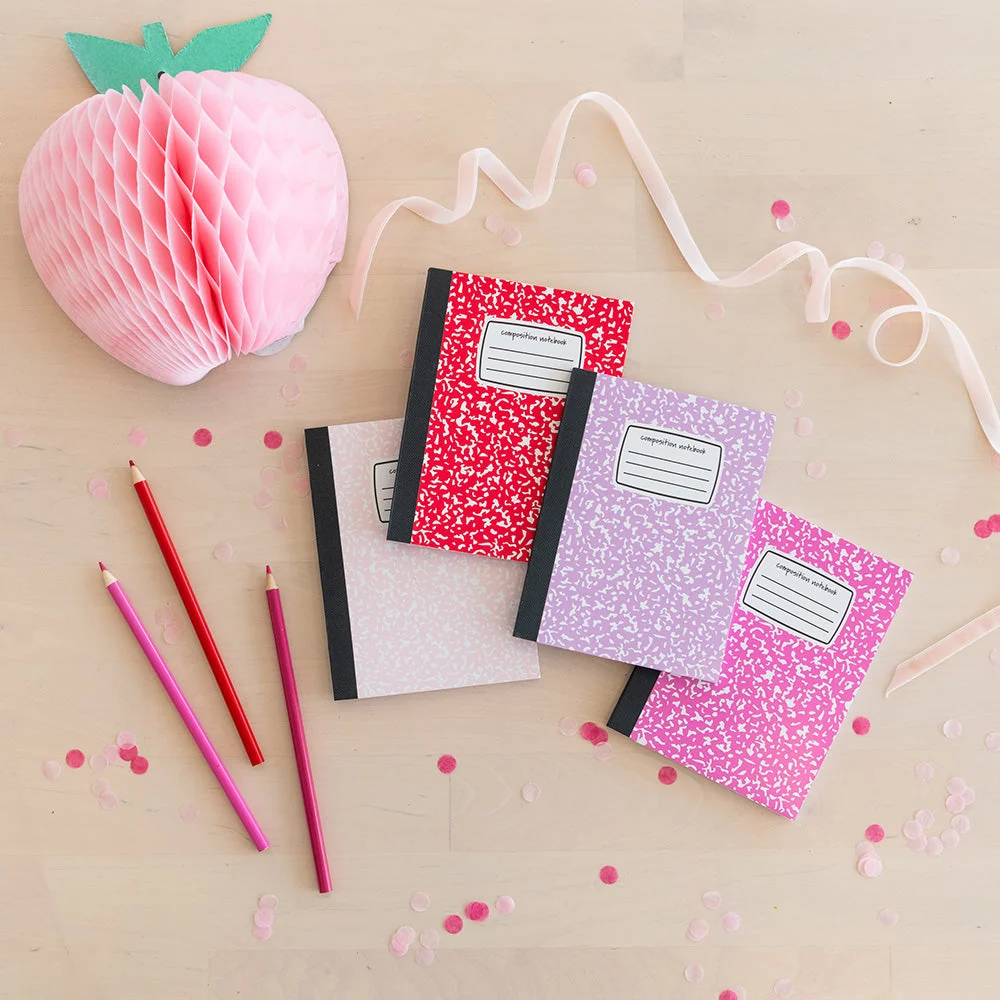 Daydream Society Cerise Mini Composition Notebook