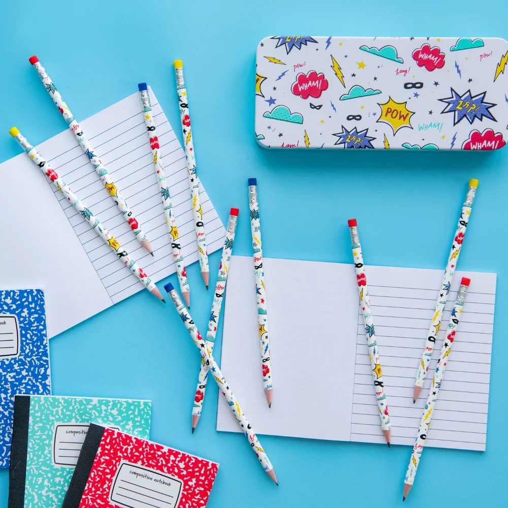 Daydream Society Superhero Pencil Set