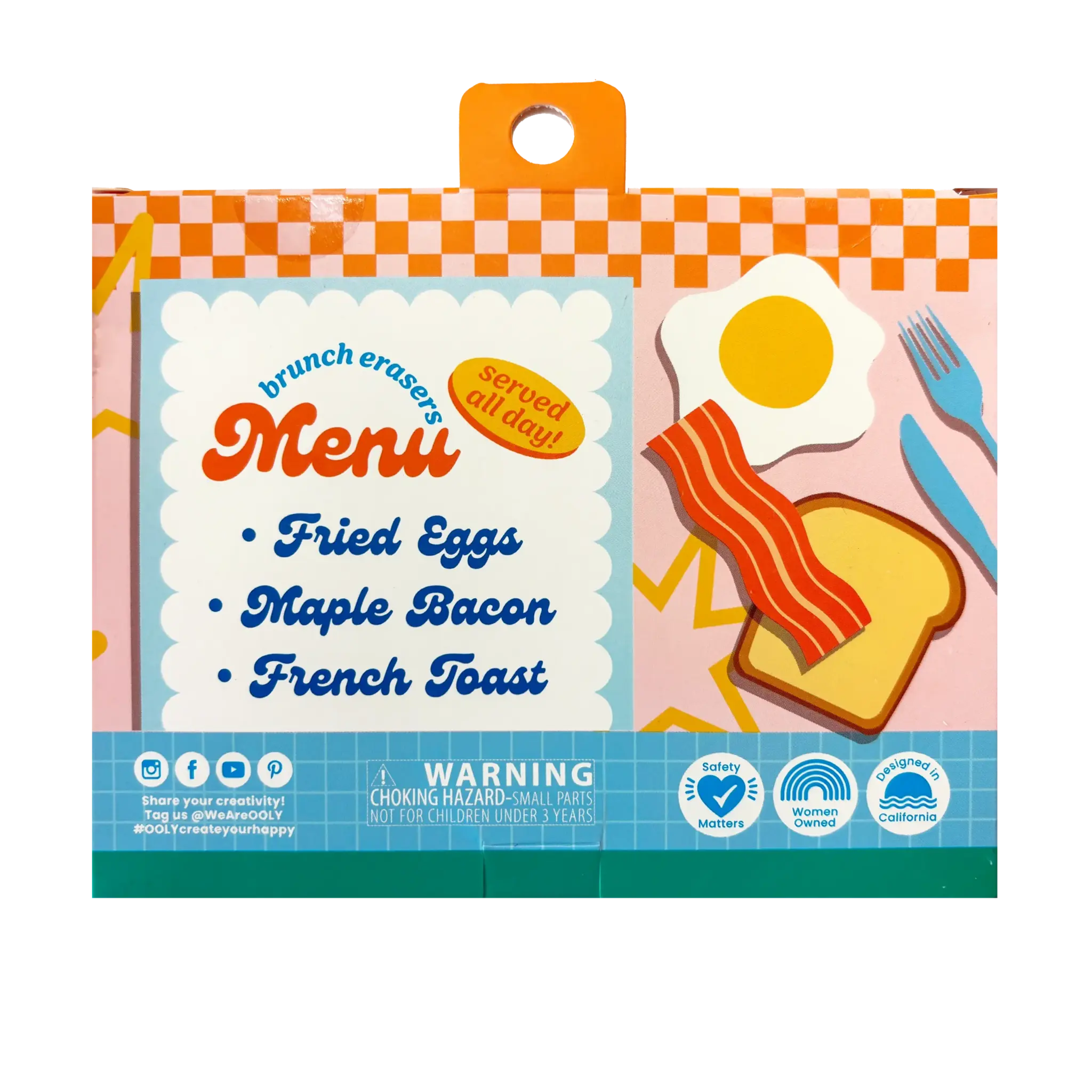 ooly Ooly Brunch Bunch Breakfast Erasers - Set of 6