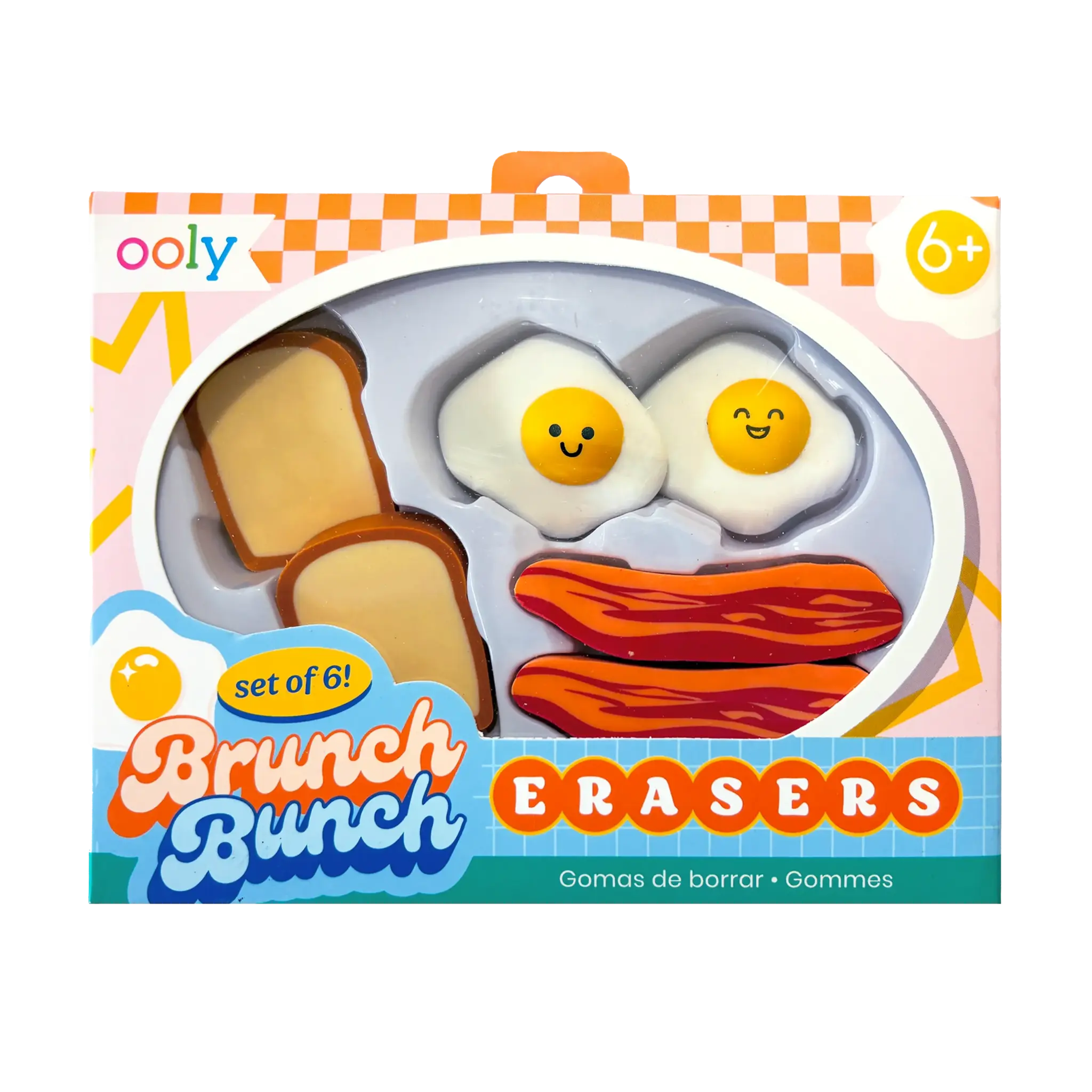 ooly Ooly Brunch Bunch Breakfast Erasers - Set of 6