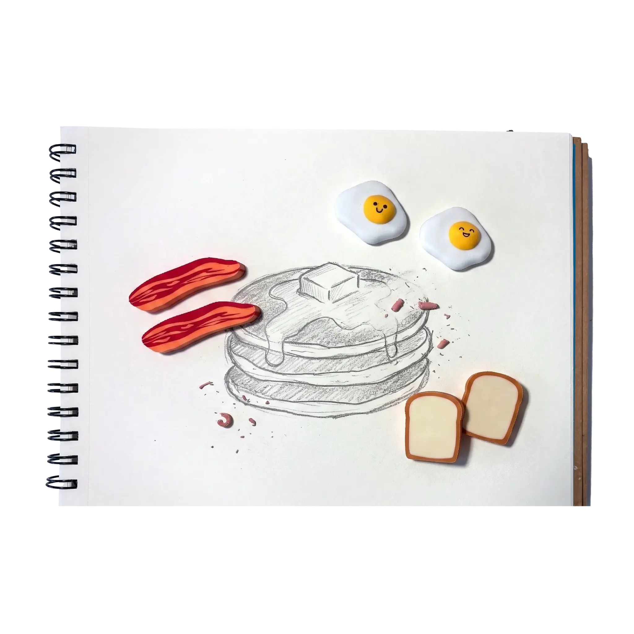 ooly Ooly Brunch Bunch Breakfast Erasers - Set of 6
