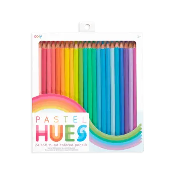 ooly Ooly Pastel Hues Soft-Hued Colored Pencils - Set of 24